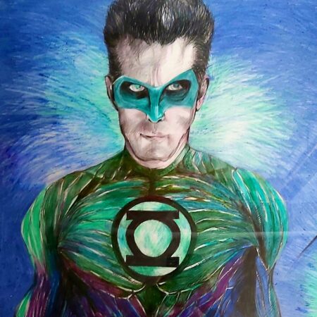 Sylwia Wenska Green Lantern 70x50