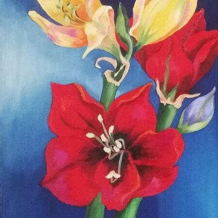 E.Langraf Tulipany 60x40