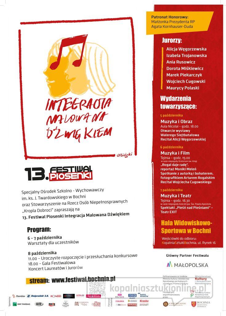 integracja malowana dżwiękiem plakat