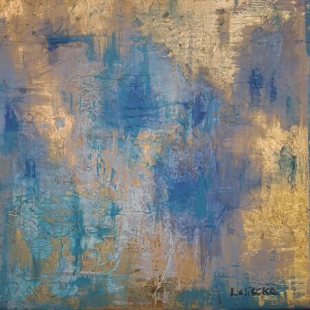 Lidia Lesiecka - Lazuryt 1, 40x40 cm