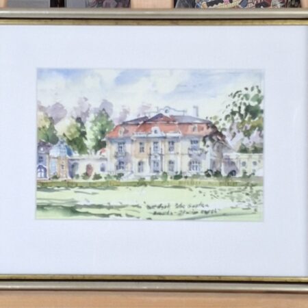 Leszek Wąsik - Pałac Goetzów, Brzesko - 32x26 cm