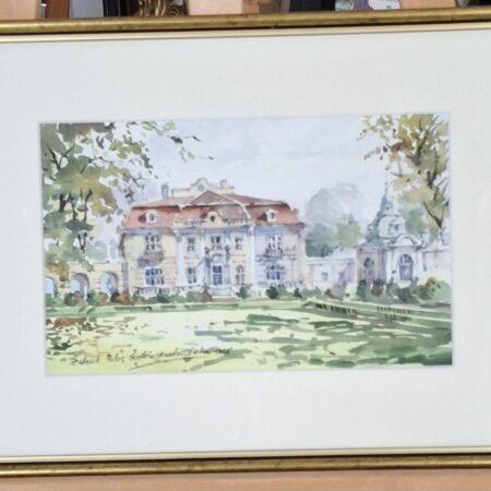 Leszek Wąsik - Pałac Goetzów, Brzesko - 42x32 cm