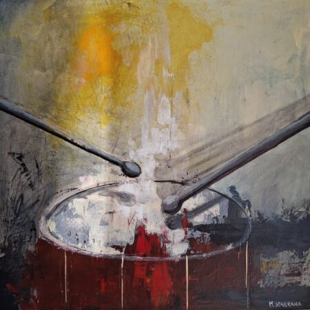 Marlena Stabrawa - Pulso, 60x60 cm