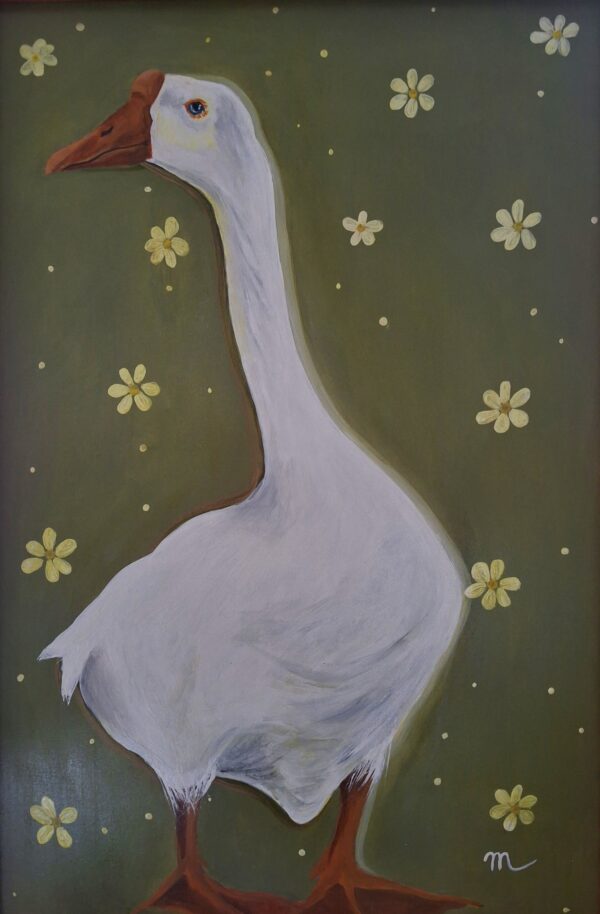 M.Nalepa Biała Gęś 40x60