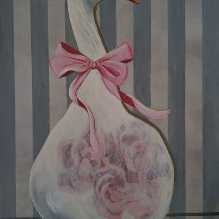 M.Nalepa Gęś z kokardą 40x60