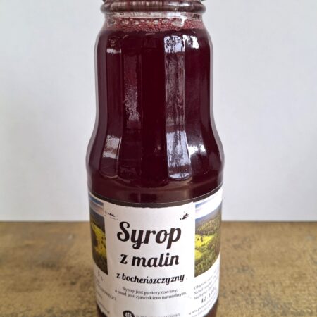 Syrop z malin z bocheńszczyzny