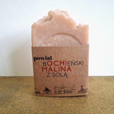 Mydelko malina z solą
