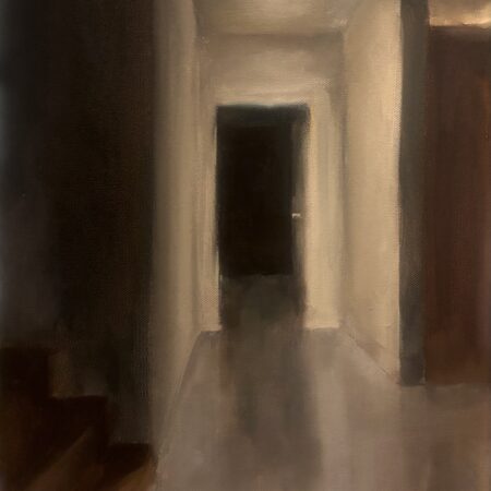 A.Małyszek Kontynuacja II 30x50 olej 3000