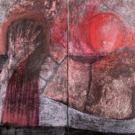 Horyzont-Zespolenie_ŚWIDER MALARSTWO ART 2x55x74