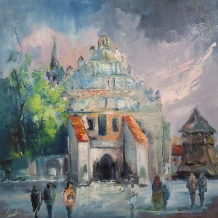 MS Bazylika św. Mikołaja kolor 80x80 1200