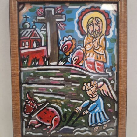 am św izydor 20x27 na szkle